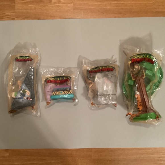 Burger King Toys Vintage Full Lot Of 4 Burger King Thornberry Toys